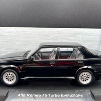 1:18 Alfa Romeo 75 Turbo Evoluzione black 