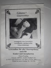 Gitano- Supporto per bilanciamento chitarra. 