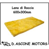 Lana di Roccia in Foglio per Silenziatori 600x300m