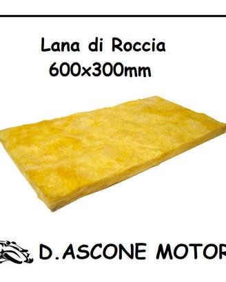 Lana di Roccia in Foglio per Silenziatori 600x300m