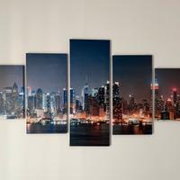 Quadro scomposto Manhattan New York