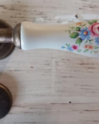 Maniglie (COPPIA di due mezze) porte interne Porce