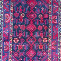 Tappeto persiano Hamadan 150X100 certificato