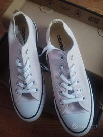 Scarpe converse rosa chiaro 40 nuove