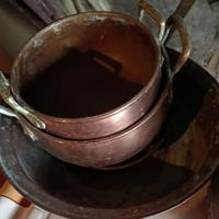 Pentole in rame, 20€/pz