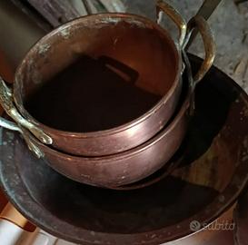 Pentole in rame, 20€/pz