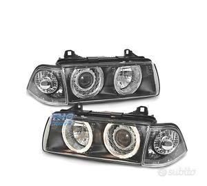FARI BMW E36 COUPE CABRIO ANGEL EYES FONDO NERO