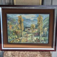 Quadro paesaggio - Aldo Oppici - Olio su tela