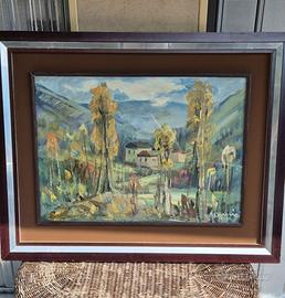Quadro paesaggio - Aldo Oppici - Olio su tela