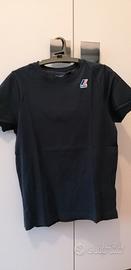 T-shirt K Way XS nera