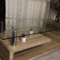 tavolo da soggiorno design moderno 2 piani