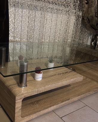 tavolo da soggiorno design moderno 2 piani