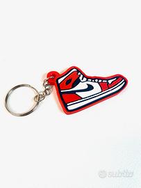 Portachiavi scarpa nike air jordan con anello