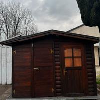 Casetta porta oggetti da giardino