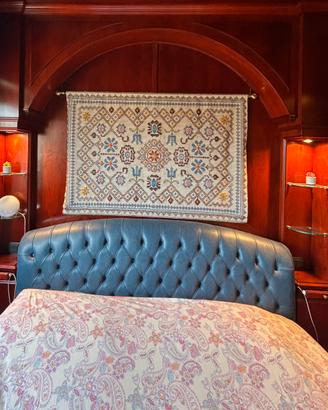 testata letto boiserie in legno