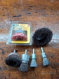 Spazzole trapano in metallo