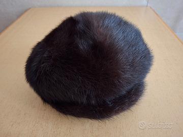 cappello di pelliccia di visone
