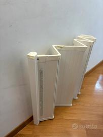 Cancelletto bianco a soffietto