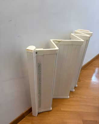 Cancelletto bianco a soffietto