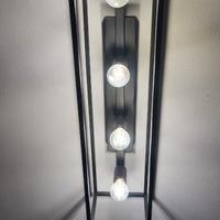 lampadario di ferro battuto a 4 luci