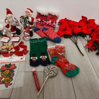 Box Set natalizio 🎅🏻 babbo natale fiori finti