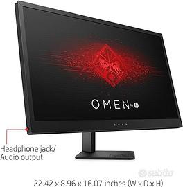 monitor pc gaming omen hp 25