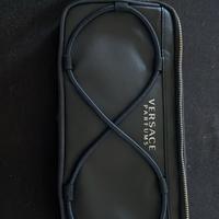 borsello versace parfums blu e nero