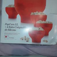 Set pop corn lekue in silicone x microonde