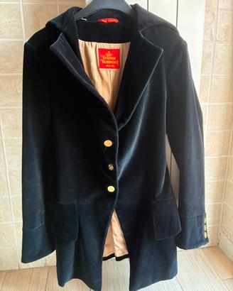 Vivienne Westwood Milan vintage black velvet