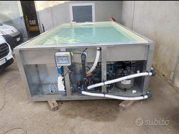 Piscina salata fuori terra