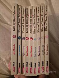 manga "kiss of the rose princess" 1-9 completo
