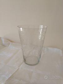 Vaso in cristallo