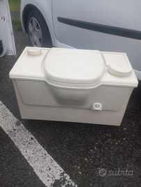 Impianto toilette per camper e roulotte