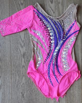 Body ginnastica ritmica taglia 10 anni