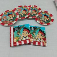 Set festa a tema "Jake and never land pirates 