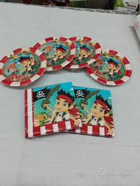 Set festa a tema "Jake and never land pirates 