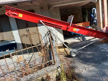 Nastro trasportatore per legna