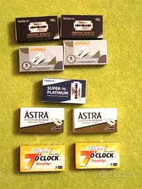 Lotto di lamette double edge