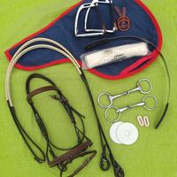 Testiera per pony nuova, sottosella, imboccature