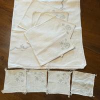 Antica tovaglia da tè