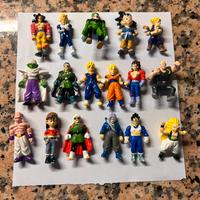 Lotto 17 Mini Figure Dragon Ball Z/GT Anni 90/2000