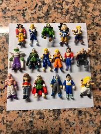 Lotto 17 Mini Figure Dragon Ball Z/GT Anni 90/2000