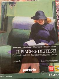 Il piacere dei testi volume 6