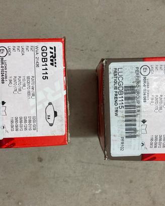PASTIGLIE FRENO FIAT LANCIA TRW GDB1115