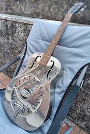 Chitarra acustica resofonica Johnson MG10