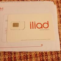 SIM Iliad primissima Tariffa  5,99 al mese.