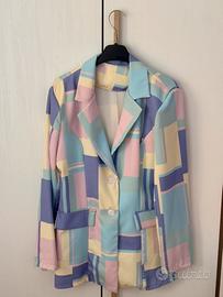 Blazer multicolor pastello