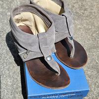 Sandali infradito vera pelle, vero cuoio 