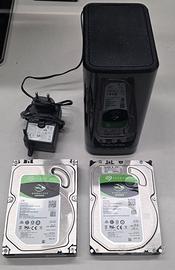 NAS D-Link ShareCenter Pulse DNS-320 + 4TB HDD