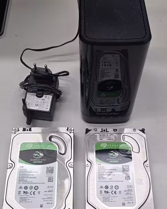 NAS D-Link ShareCenter Pulse DNS-320 + 4TB HDD